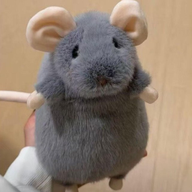 Kawaii Maus Plüschtier, Stoffratte, Puppe, ab 14 Jahren - Bild 1