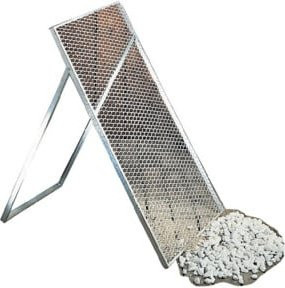 Brista Dw-Sieb Streckmetall MW 17X40 in Silber, B: 1000 cm, H: 600 cm - Bild 1