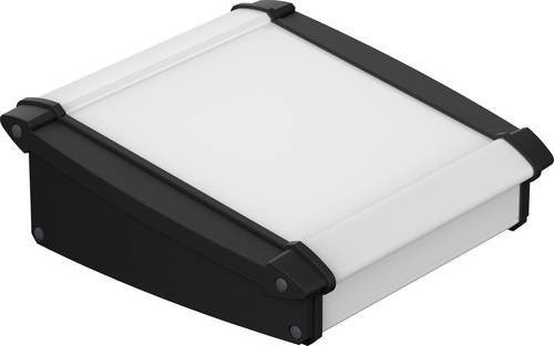 Bopla ATPH 1865-0150 ALU-TOPLINE_SET Pult-Gehäuse aus Aluminium und ABS in Schwarz RAL 9005, B/T/H: 150 x 181,2 x 68,2 mm - Bild 1
