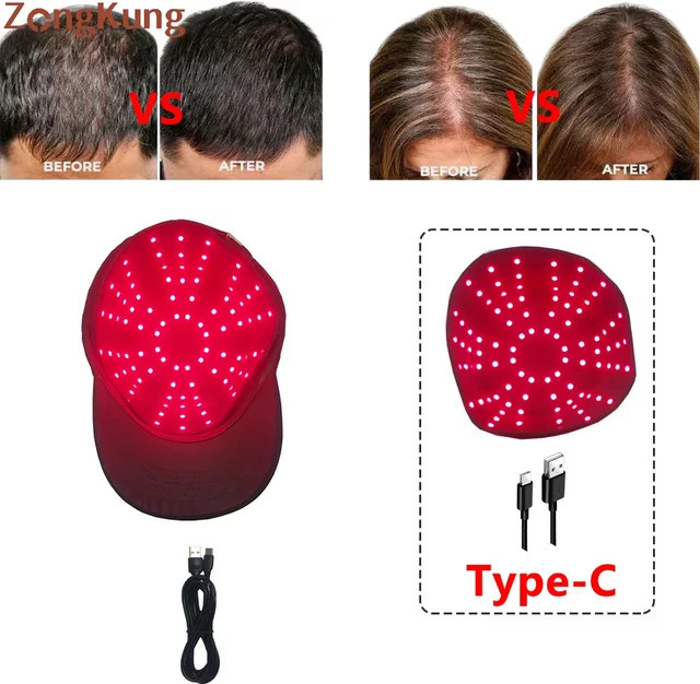 ZONGKUNG LED-Rotlichttherapie-Kappe, Unisex - Bild 1