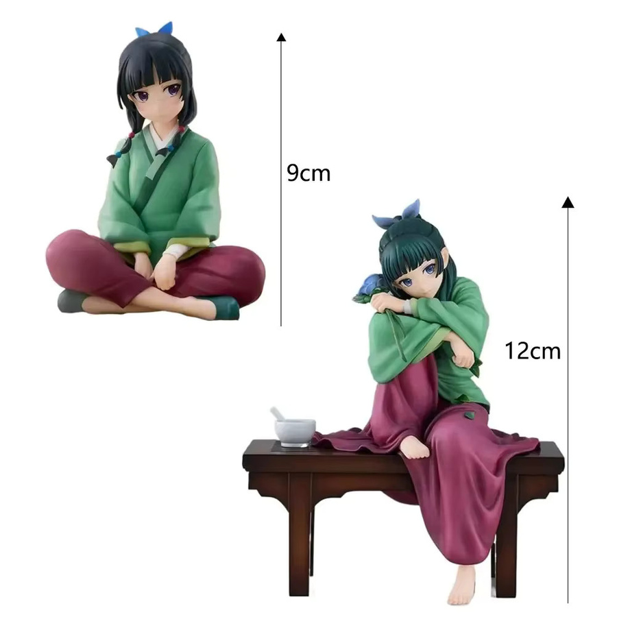 Bandai Anime Figur Maomao aus The Apothecary Diaries als PVC-Modell für deine Desktop-Dekoration in Multicolor - Bild 5