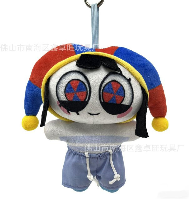Yiran toy The Amazing Digital Circus Pomni Plüschtier, 17cm, ab 14 Jahren - Bild 1