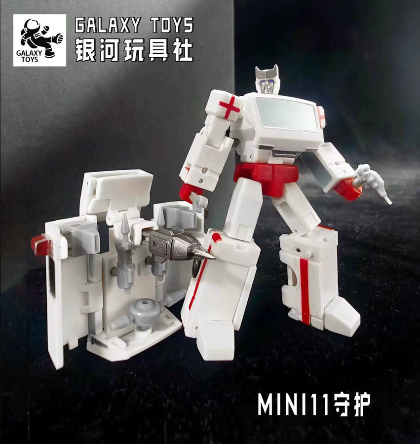 Galaxy Toys Ratchet Ironhide Mini Actionfigur, 7cm - Bild 2