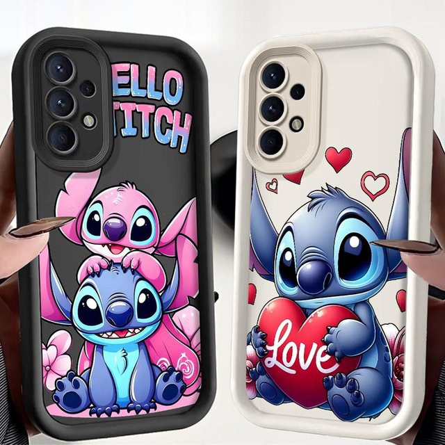 Disney Stitch Softcover-Handyhülle für Samsung Galaxy A-Serie (A13, A14, A15, A16, A22, A23, A24, A25, A26, A32, A33, A34, A35, A36, A54, A56, A73) - Bild 1