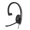 Sennheiser SC 130 USB-C Headset, monaural, schwarzes Headset mit biegbarem Mikrofonarm und In-Line Call Control - Bild 1