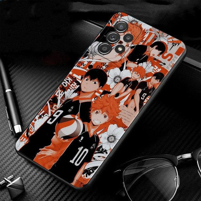 Handyhülle Haikyuu Hinata Shoyo Anime Design für Samsung Galaxy A12 A21s A31 A51 A72 A41 A52 A32 4G A71 A02s A33 A22 A52s 5G A13 5G, Mehrfarbig - Bild 1