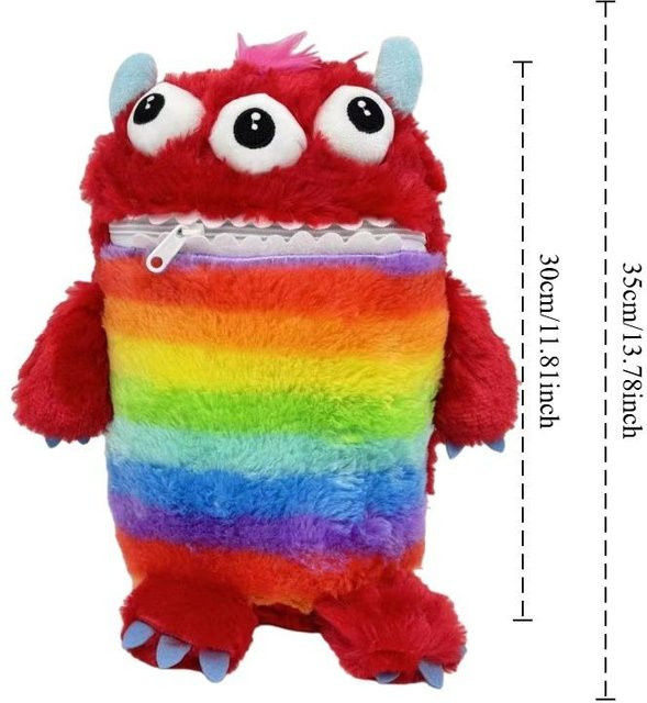 TreasuringU Kawaii Bunte Monster Plüschtiere, Kuscheltiere, ab 14 Jahren - Bild 1