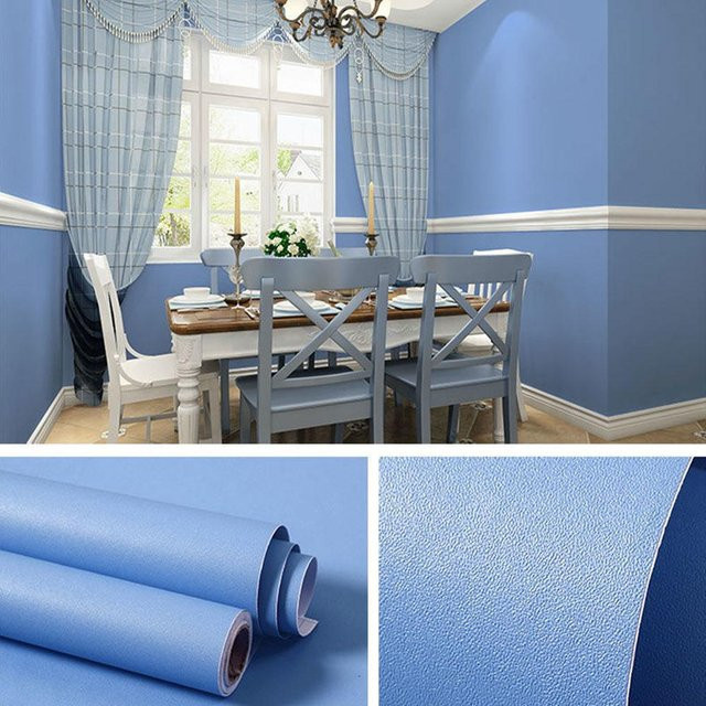Selbstklebende Vinylfolie von Supermarket GO als wasserdichte Tapete für Badezimmer, Küche und Möbel, Farbe: Solide, Breite: 40 cm, Länge: 200 cm - Bild 1