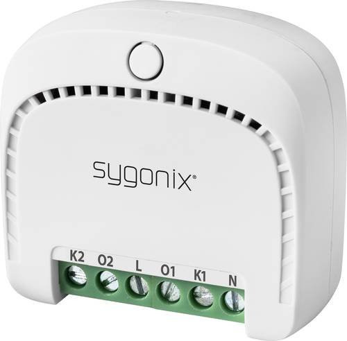 Sygonix Wi-Fi Einbau-Schalter 2-Kanal in Weiß mit 2300W Schaltleistung und 300m Reichweite - Bild 1