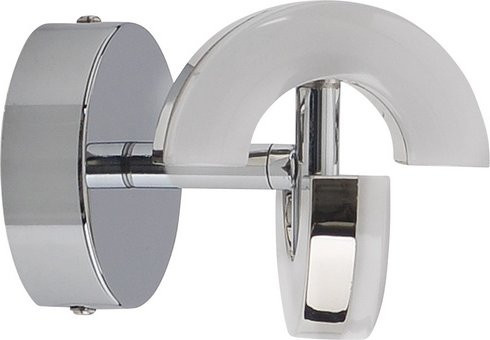 Näve LED Wand- und Deckenspot Affi in Chrom, verstellbar, B/H/T: 13,5 x 9 x 8 cm - Bild 1