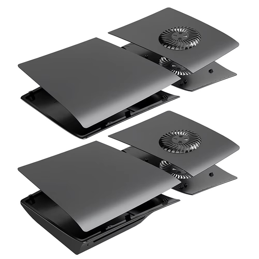 Sony Frontplatten-Konsolenabdeckung aus ABS-Hartschale in Schwarz für PS5 Pro Disc und PS5 Pro Digital Edition - Bild 4