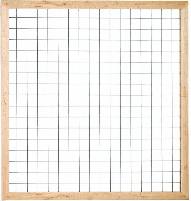 Holzzaun Rankgitter Trellis aus Fichte B: 180 cm, H: 180 cm - Bild 1