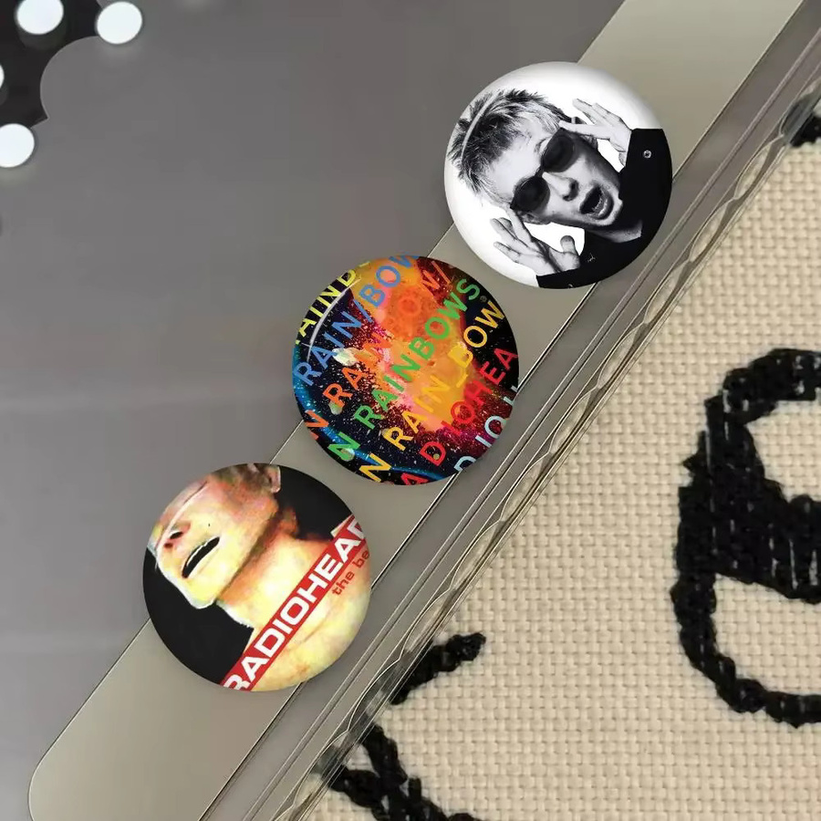 Brosche Radiohead Album Anime, Bunt, Kayou - Bild 2