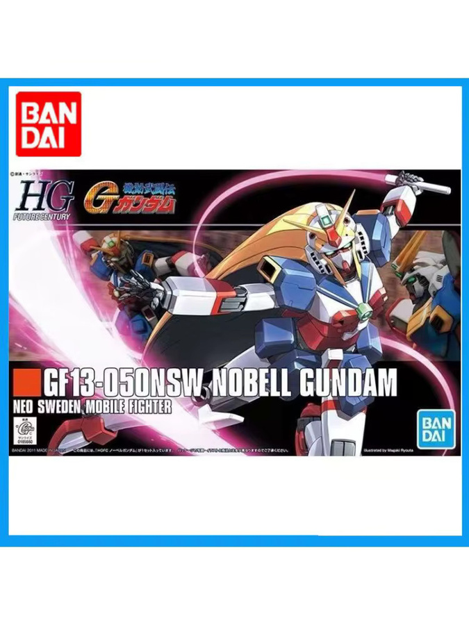 Bandai Gundam HGFC 1/144 GF13-050NSW NOBELL GUNDAM Actionfigur, Montagemodell - Bild 4