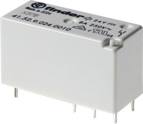 Finder Printrelais 41.52.9.024.0000 24 V/DC 8A 2 Wechsler 20 Stück - Bild 1