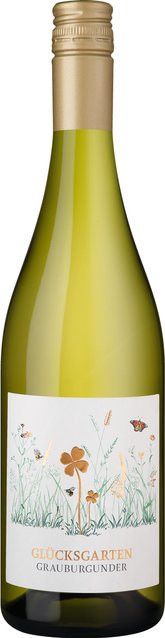 Glücksgarten Grauburgunder Weißwein, 2025, Rheinhessen, trocken, 0,75 l - Bild 1