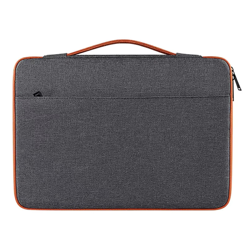 KOJESHUN Laptop-Hülle stoßfeste Notebook-Tasche für MacBook, HP und Dell in Schwarz und Grau - Bild 6