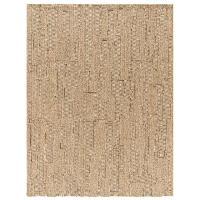 In- & Outdoor-Teppich Bali in Beige mit geometrischem Muster im Skandi-Stil, B/T: 160 x 220 cm - Bild 1
