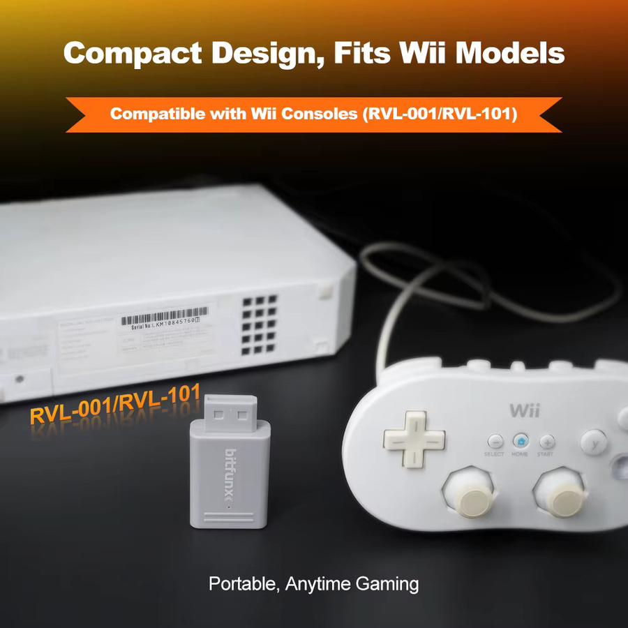 Bitfunx YPbPr zu HDMI Konverter für Nintendo Wii NTSC und PAL Retro Spielkonsolen Mini HDMI Adapter Plug and Play - Bild 4
