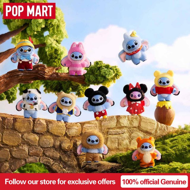 POP MART Disney Stitch Abenteuer-Serie, Vinyl-Plüsch, Blind Box - Bild 1