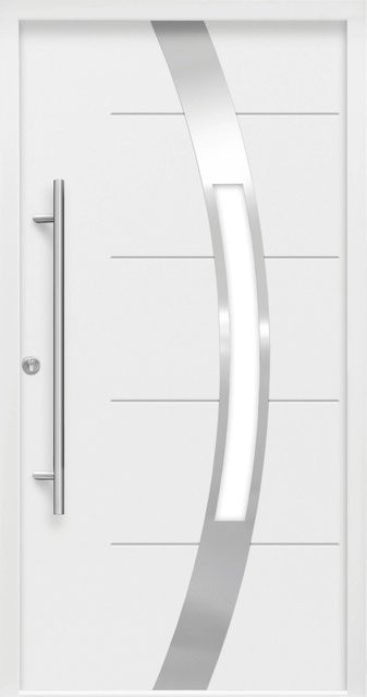 Splendoor Haustür Thermospace Prag Prime mit Glaseinsatz in Weiß, Anschlag Links, B: 110 cm, H: 210 cm - Bild 1