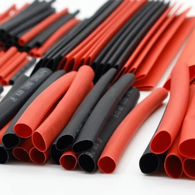328-teiliges Set bunte Schrumpfschläuche 2:1 aus Polyolefin für Kabelreparaturen und DIY-Projekte, Mehrfarbig - Bild 1
