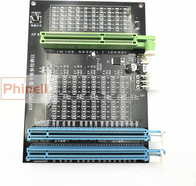 Phineli PCI-E X16 Grafikkarte Tester zur Diagnose und Reparatur von Display Video Grafikkarten - Bild 1