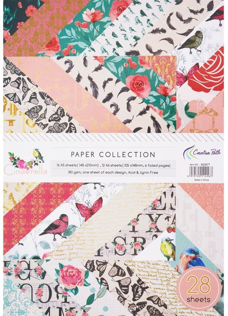VBS Design Papier Beautiful Multicolor A5 180 g/m2 - Bild 1