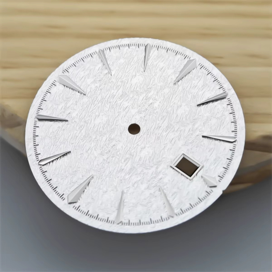 FancyWrist Uhrenzifferblatt, 35mm, Mechanisch, Einzelkalender, Gold, Unisex - Bild 3