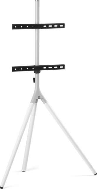 One For All TV-Stativ Tripod aus Metall in Cool White für 32 bis 65 Zoll Fernseher - Bild 1