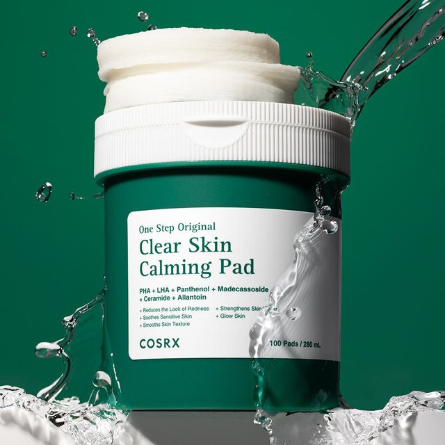 COSRX One Step Pad, 100 Stück, Gesichtspflege mit Peptide und Kollagen - Bild 1