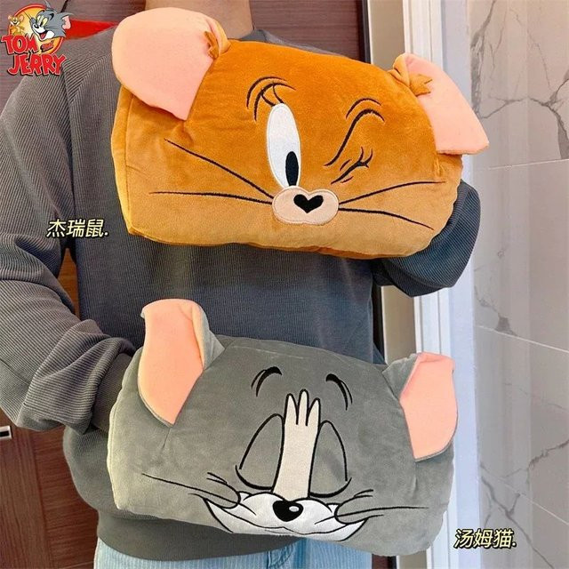 HUGKIS Tom und Jerry Plüschtiere, Tom Katze und Jerry Maus, 32cm - Bild 1