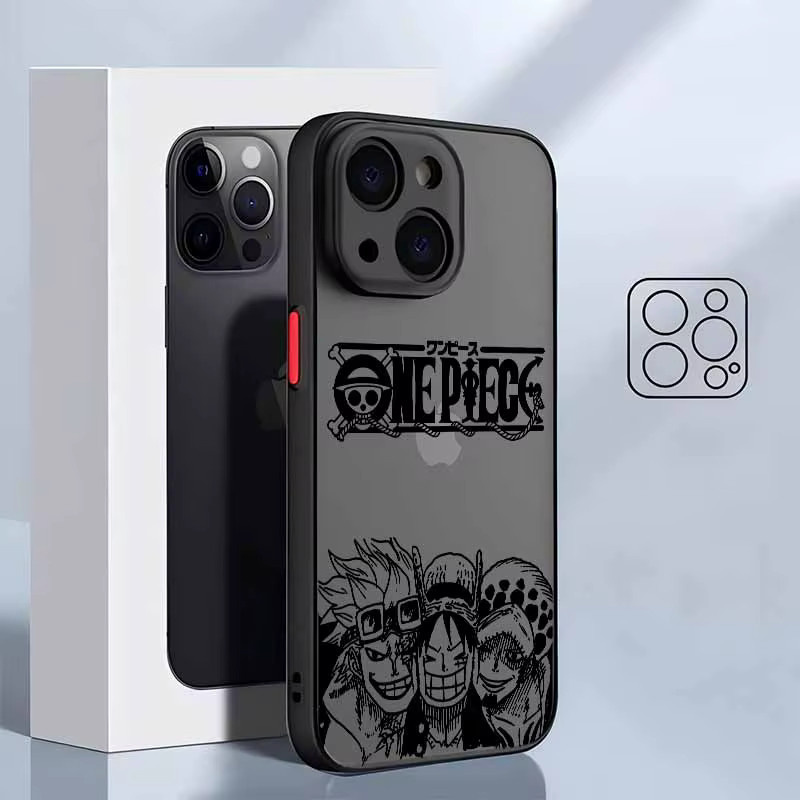 Silikon-Soft-Handyhülle mit One-Piece-Motiven für Xiaomi Mi 15T 14T 12T 12S 12X 12 POCO X7 X6 X5 X4 X3 F5 F4 F3 M6 M4 M3 Pro in Schwarz - Bild 1