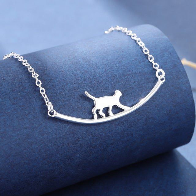 Halskette GaGa-Duck, Katze, 925 Silber - Bild 1