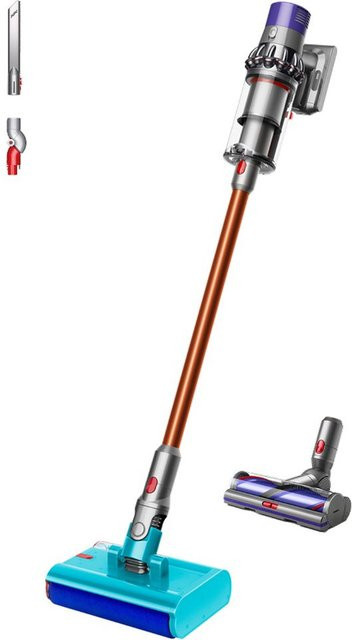 Dyson V10 Submarine Akku-Stielstaubsauger mit Flex-Adapter in Nickel/Kupfer - Bild 1