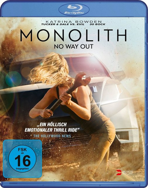 Blu-ray Monolith - No Way Out Thriller Film - Bild 1