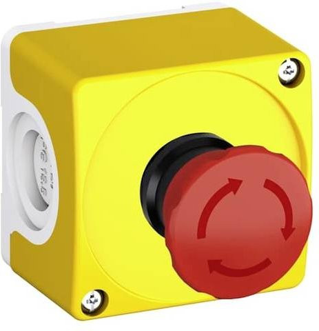 ABB CEPY1-1001 Not-Aus-Taster in Gelb aus Kunststoff - Bild 1