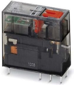 Phoenix Contact Printrelais REL-MR-230AC/21-21/MS mit 2 Wechstern und 8A bei 230 V/AC, 10 Stück - Bild 1