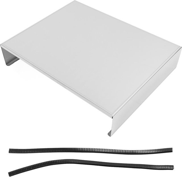 CosyHome Herdplattenabdeckung aus Edelstahl in Silber, zusätzlicher Arbeitsbereich für Induktion, B/T/H: 40 x 30 x 7 cm - Bild 1