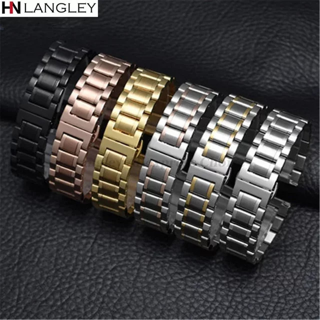 Uhrenarmband langley, Edelstahl, Unisex - Bild 1