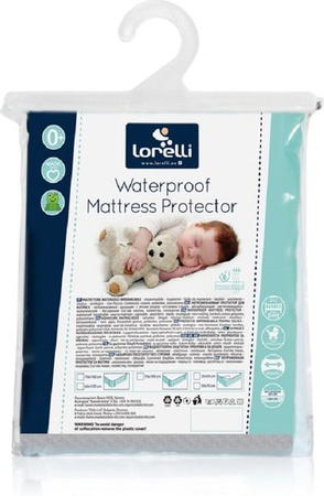 Lorelli Babybett Matratzenschoner wasserdicht, weiß, B: 70 cm, L: 140 cm