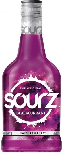 Sourz Likör Black Currant, 0,7 l - Bild 1