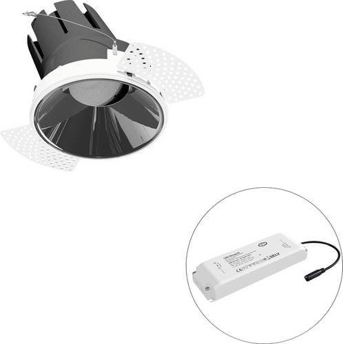 EVN LED-Deckenstrahler F02R11SM3830L15P in Weiß, rund und verstellbar - Bild 1