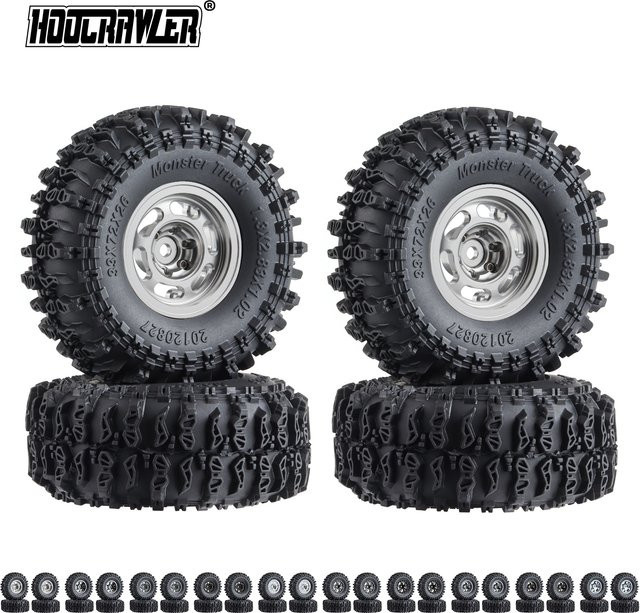 Hoocrawler Swamp Claw Gummiradreifen-Set, Zubehör, 1:18 - Bild 1