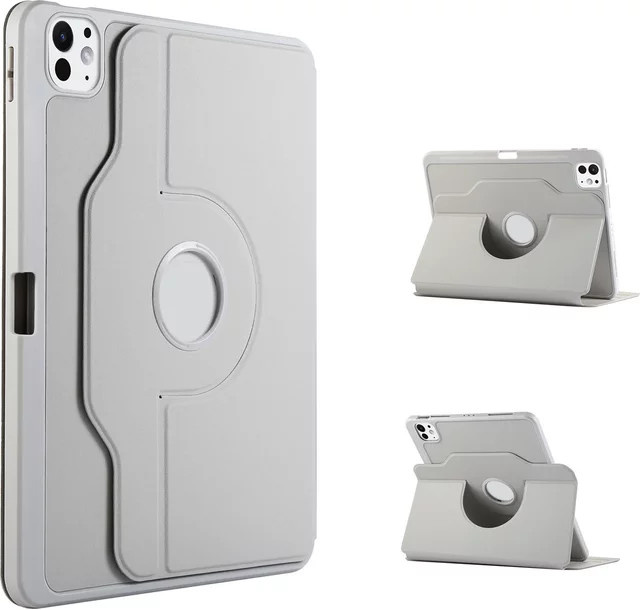 Huawei Tablet-Abdeckung mit 360-Grad-Drehung, Standfunktion und Stiftschlitz in Weiß für MatePad Pro 12.2 11.5S Air 12 11.5 SE 11 10.4 V6 und Honor Pad X8A X9 - Bild 1