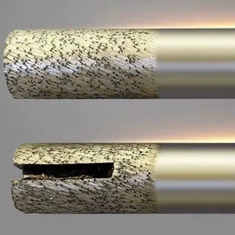 Gesinterter Stein-Diamantfräser Kugelkopf-Gravierfräser CNC-Schnitzwerkzeug für Granit und Marmor - Bild 4