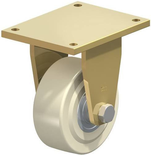 Blickle Bockrolle BS-GSPO 202K in Beige mit 200 mm Rad-Durchmesser und 4500 kg Tragfähigkeit - Bild 1