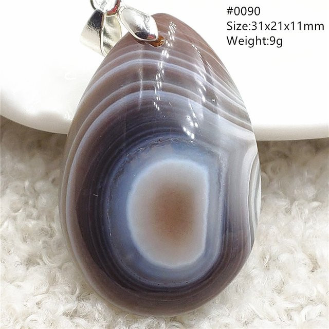 MUKO GEMS Halskette, schwarzer persischer Achat, Perle, Auge, Unisex - Bild 1
