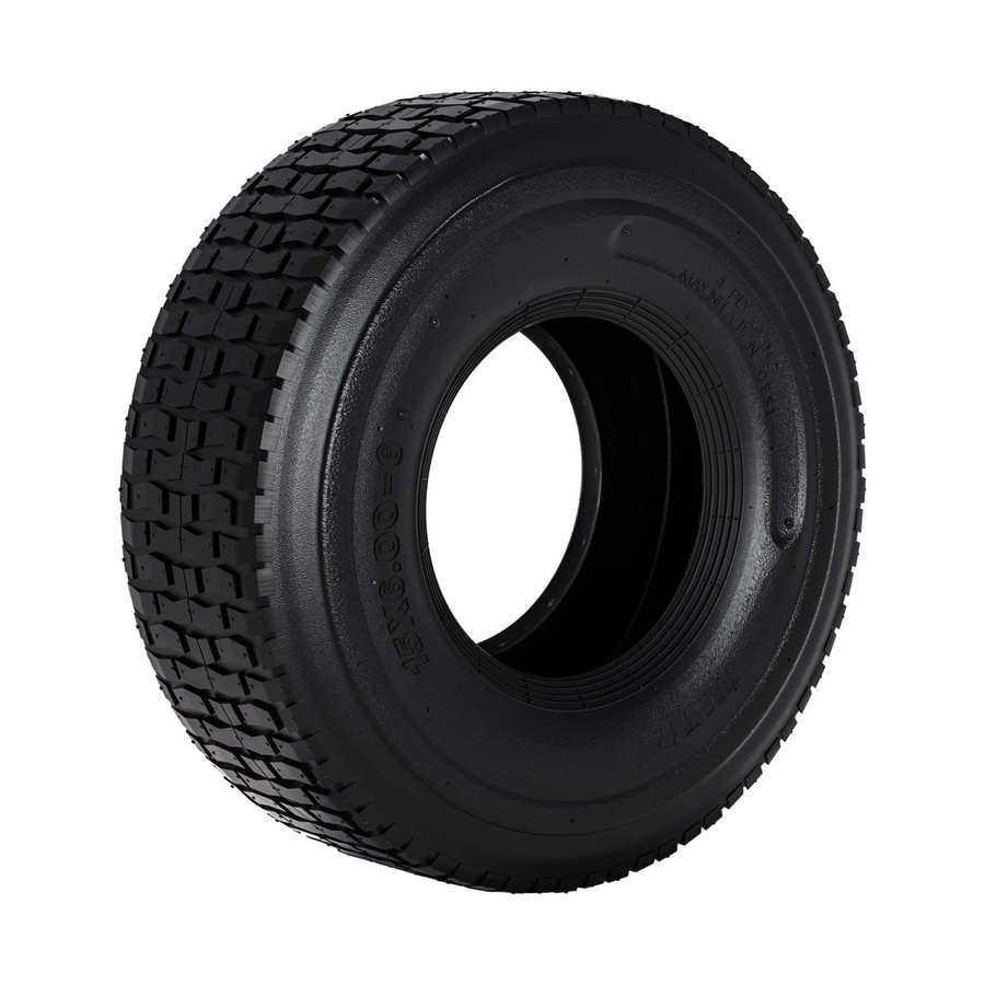Wiltec Reifenmantel für Rasenmäherreifen in Schwarz, 15X6.00-6, 4er-Set - Bild 2