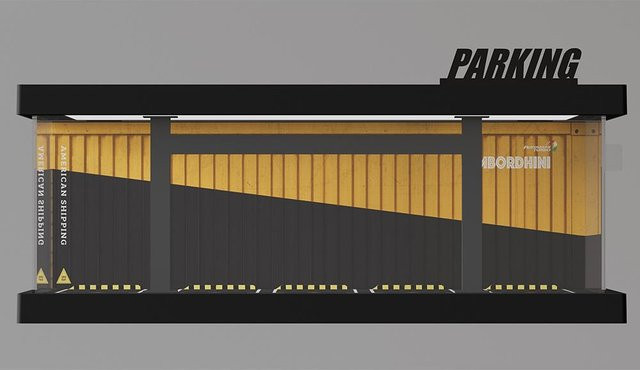 Linyi toy car Fünfstöckige Parkgarage Miniatur-Szenenmodell, 1/64, ab 14 Jahren - Bild 1